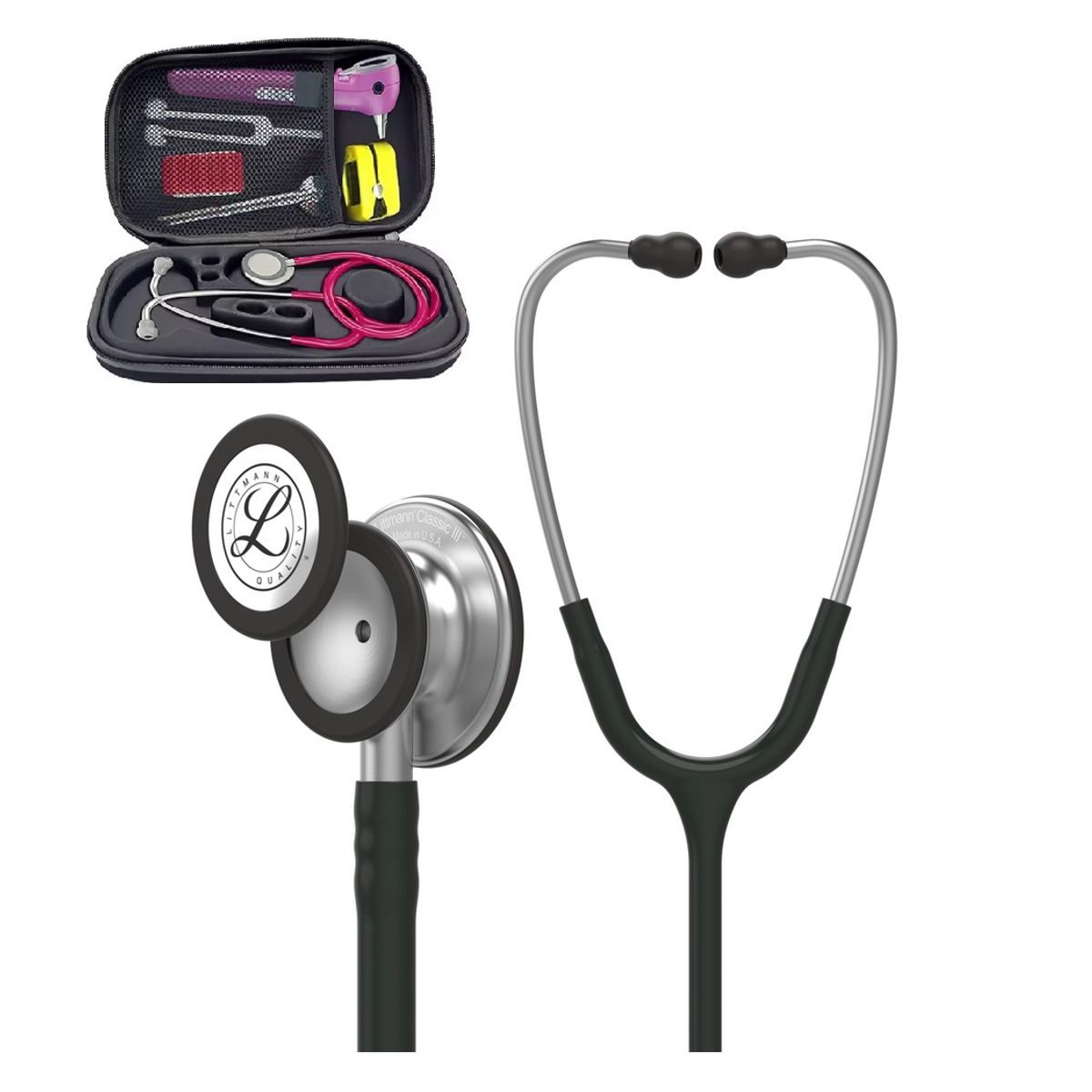 3M - Estetoscopio 3M Littmann Classic iii -  5620 + Estuche