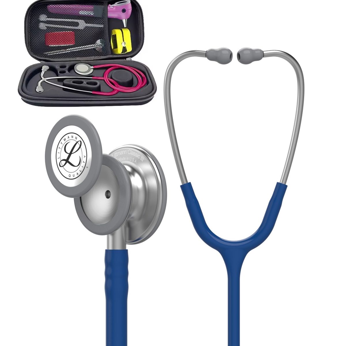 3M - Estetoscopio 3M Littmann Classic iii -  5622 + ESTUCHE