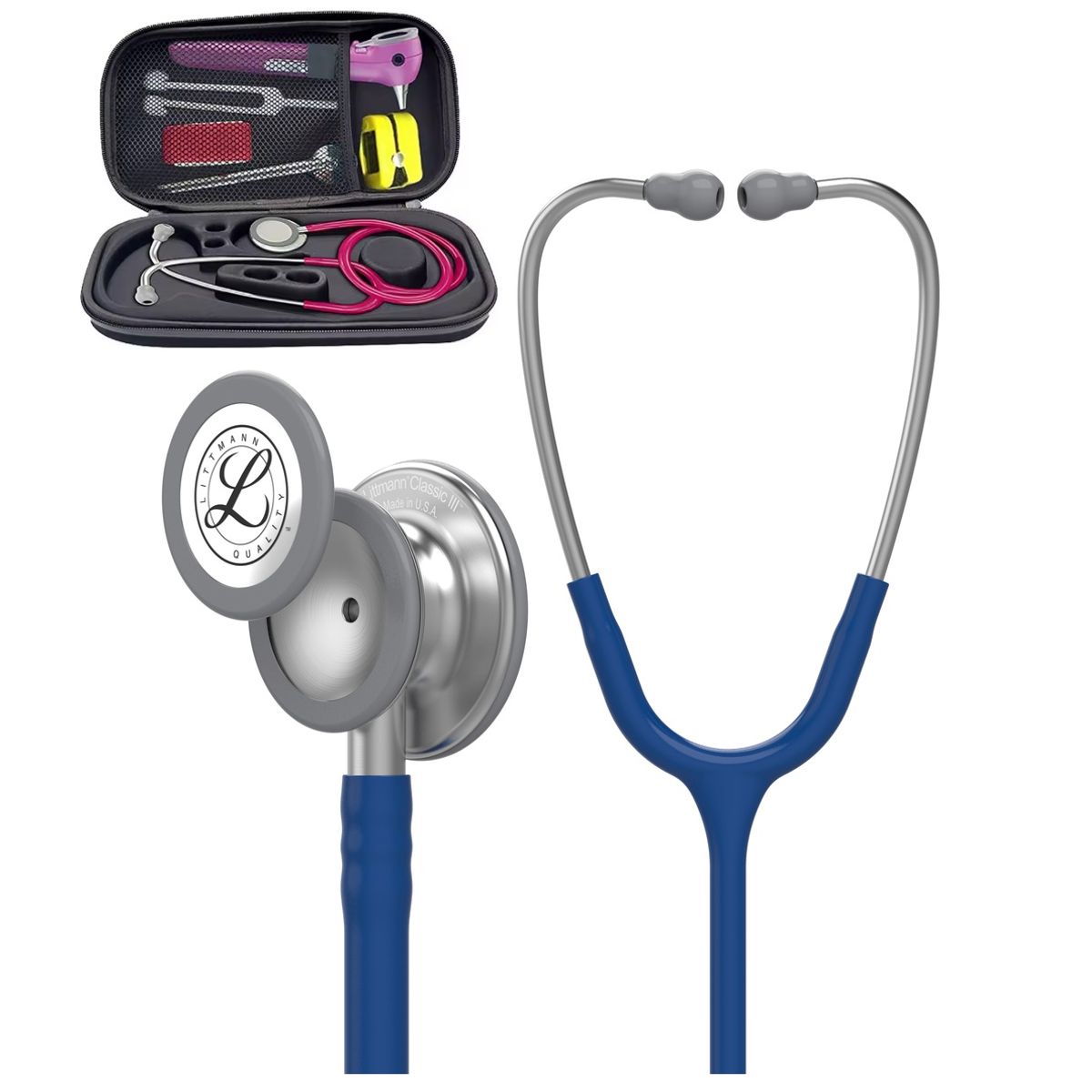 3M - Estetoscopio 3M Littmann Classic iii -  5622 + ESTUCHE