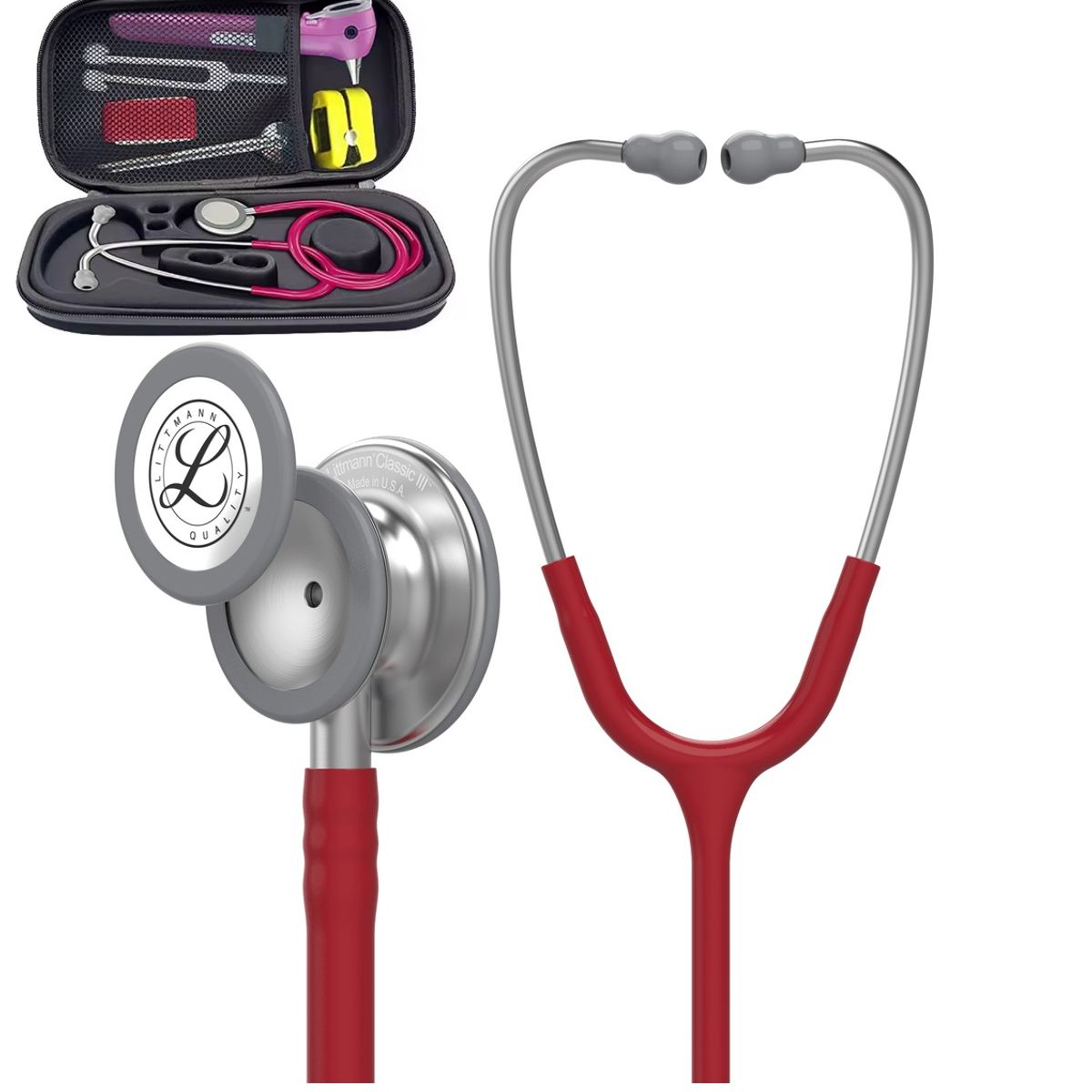 3M - Estetoscopio 3M Littmann Classic iii -  5627 + ESTUCHE