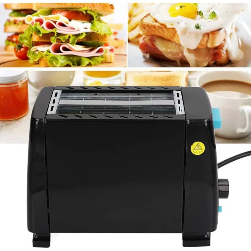 OEM - Tostadora de Pan en Molde Eléctrica de 650W para 2 Rebanadas a la Vez