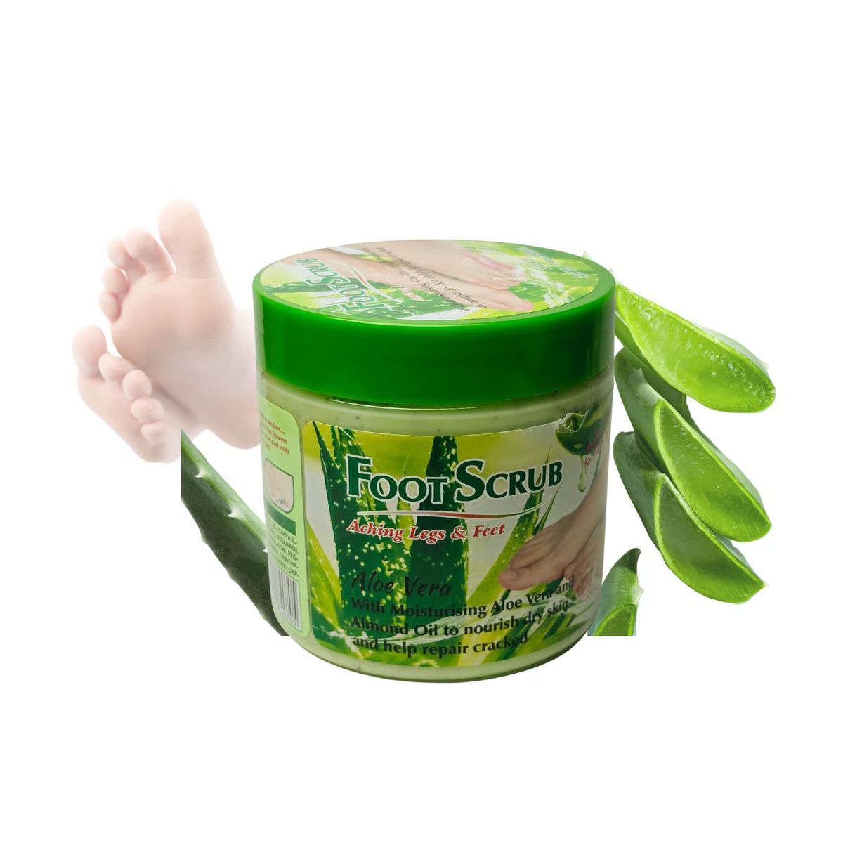 WOKALI - Exfoliante Para Pies de Aloe Vera WKL