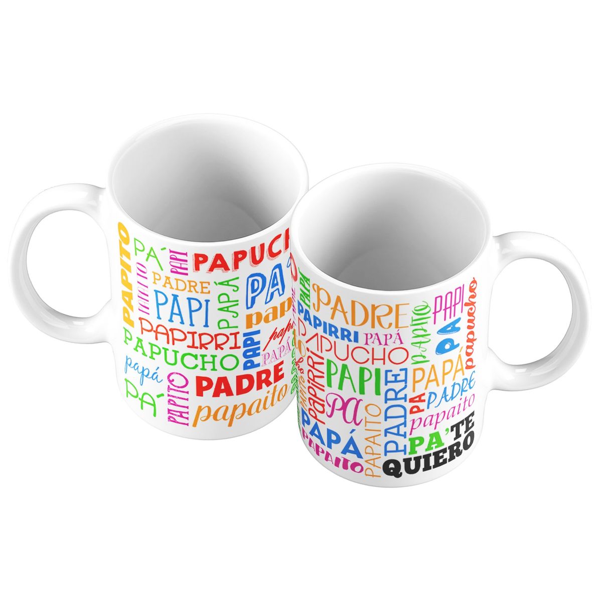 GENERICO - Taza Mug 11oz FELIZ DEL PADRE - BLANCO