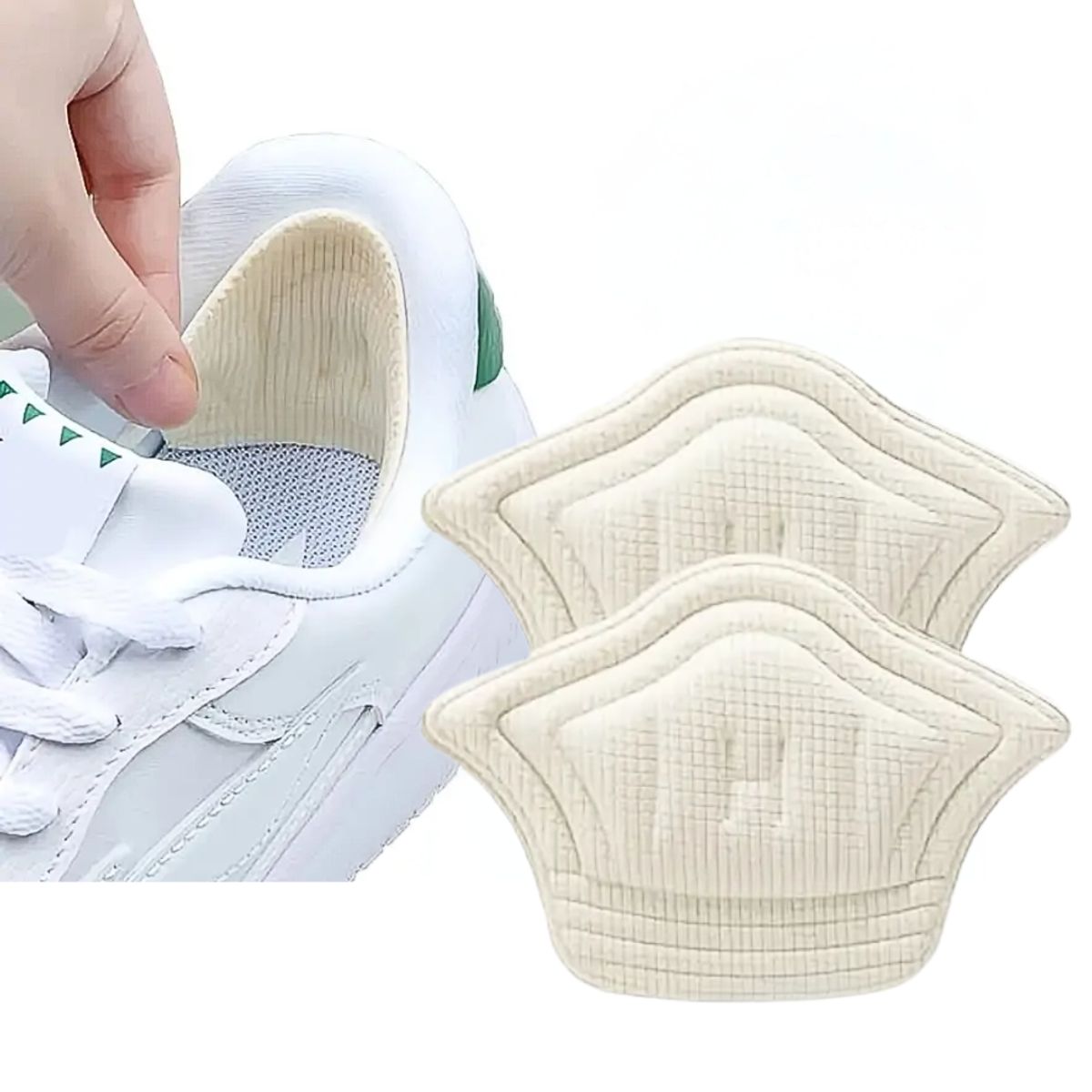 GENERICO - Almohadilla parche adhesivo talón talonera de zapatilla 1 par