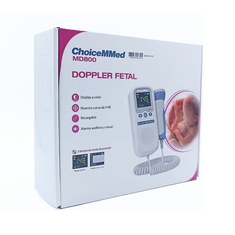 CHOICEMMED - Doppler Fetal CHOICEMMED Monitor Cardiaco prenatal