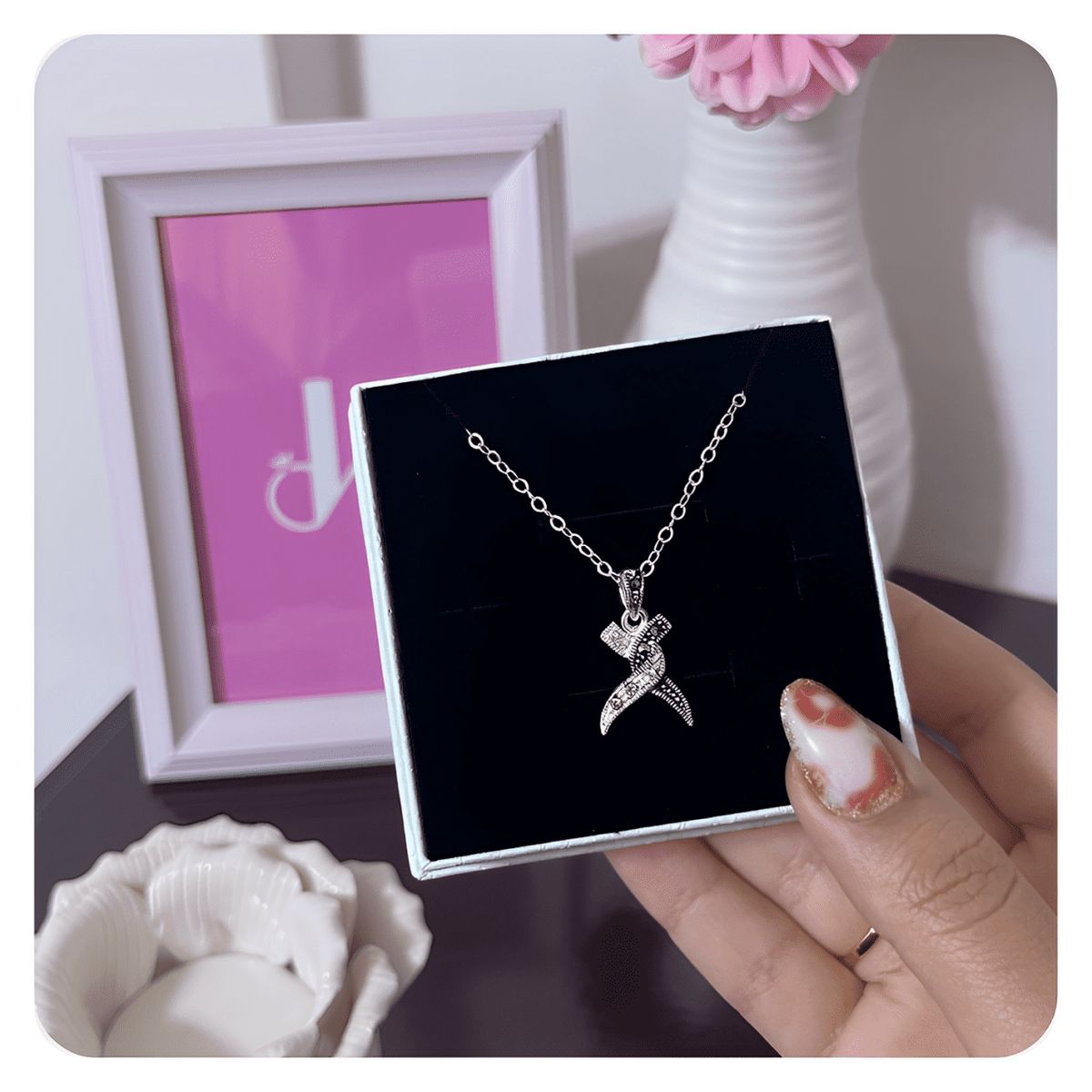 GENERICO - Collar Mujer Circones Joya Regalo Novia Plata 925