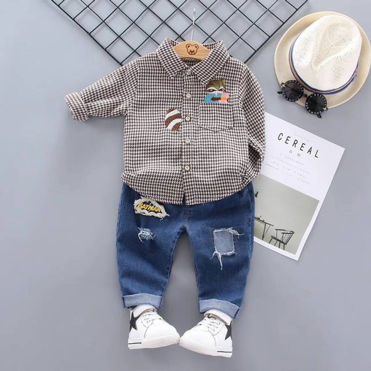 GENERICO - ROPA PARA NIÑO FORMAL  -  ( CAMISA + PANTALÓN )