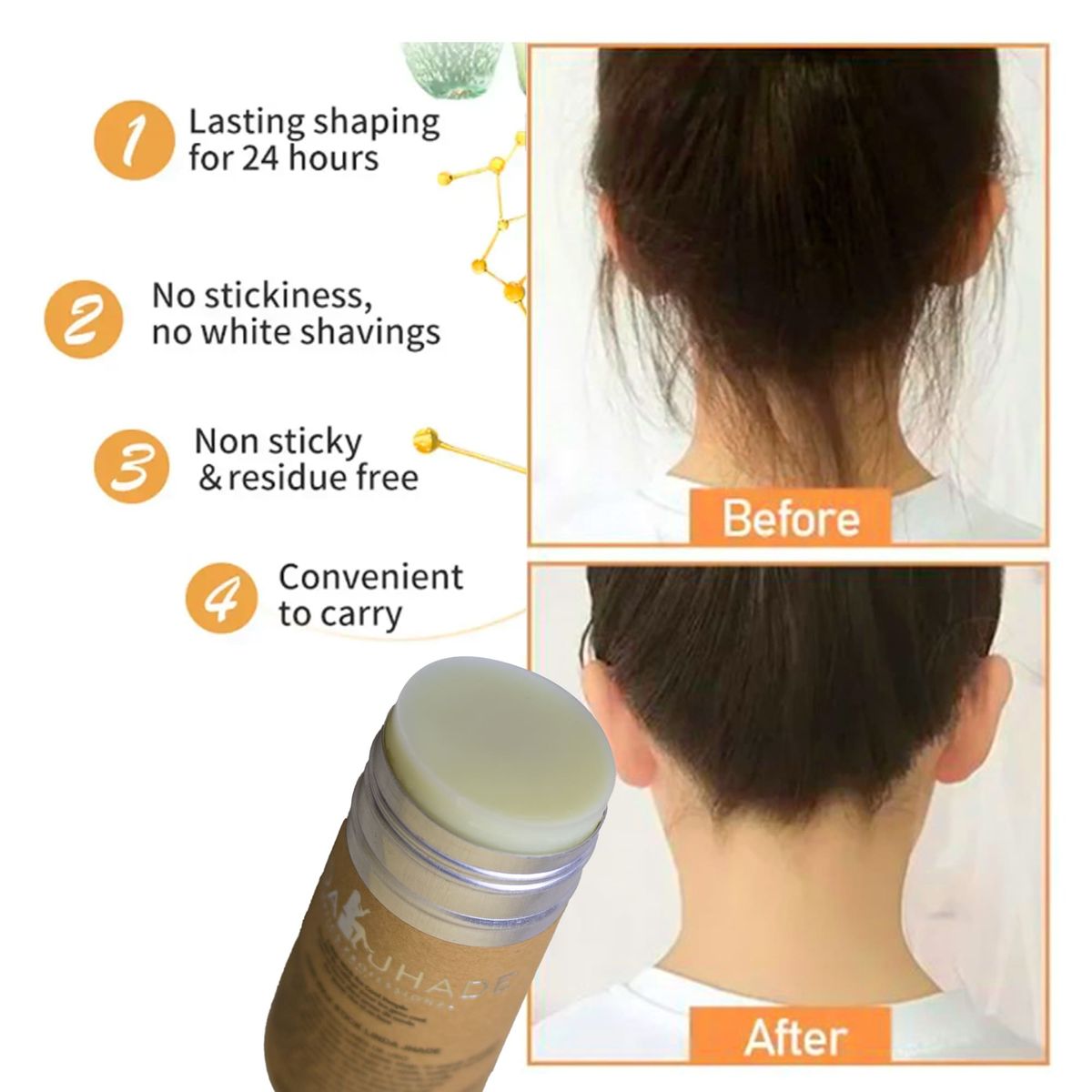 GENERICO - CERA EN BARRA PARA CONTROL CABELLO