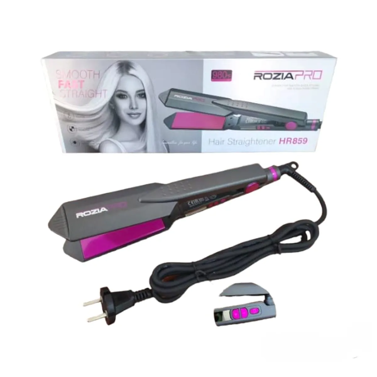 GENERICO - Plancha Alisadora de Cabello  HR 859