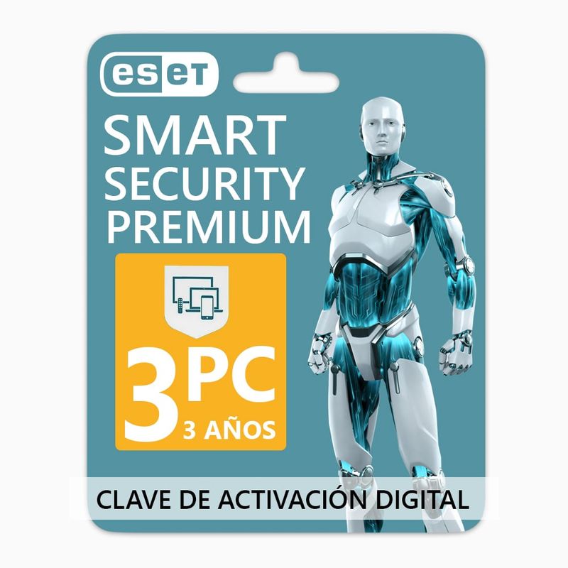 ESET - Antivirus ESET Smart Security Premium 3PC 3 Años