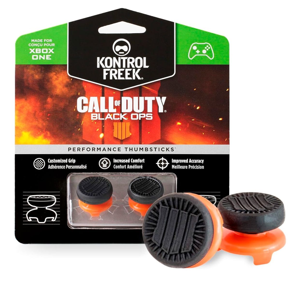 KONTROLFREEK - KontrolFreek Call Of Duty para Mando Xbox Series XS - One Negro