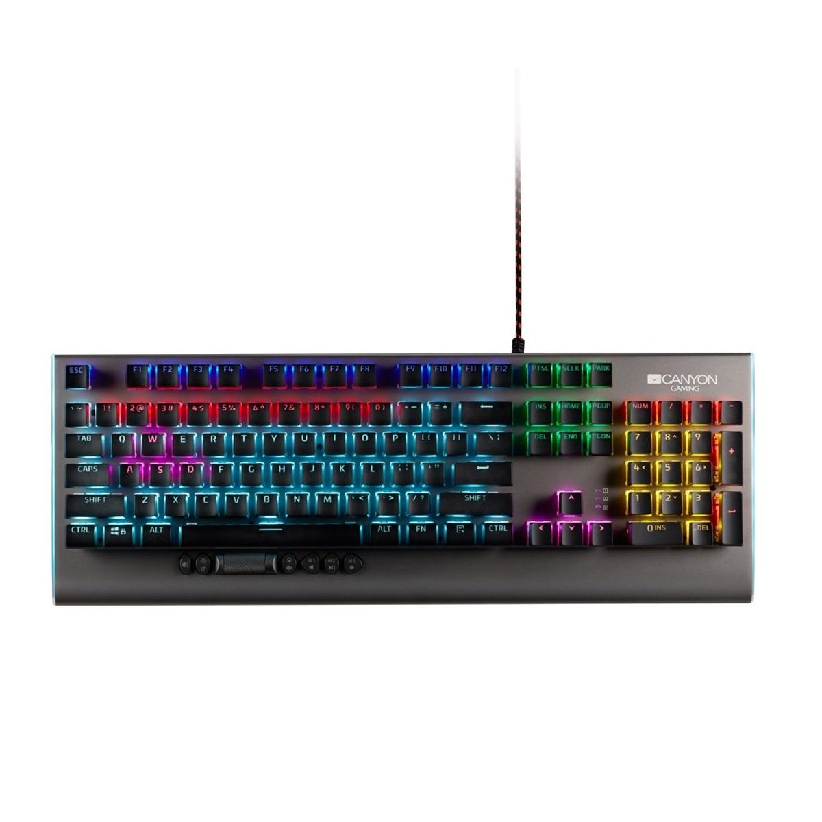 GENERICO - TECLADO GAMER MECÁNICO CANYON GAMING INTERCEPTOR