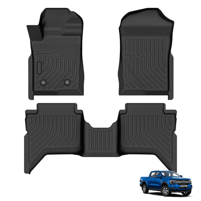 TECGO - PROTECTOR CUBRE PISO 5D TPE FORD RANGER 2023 EN ADELANTE