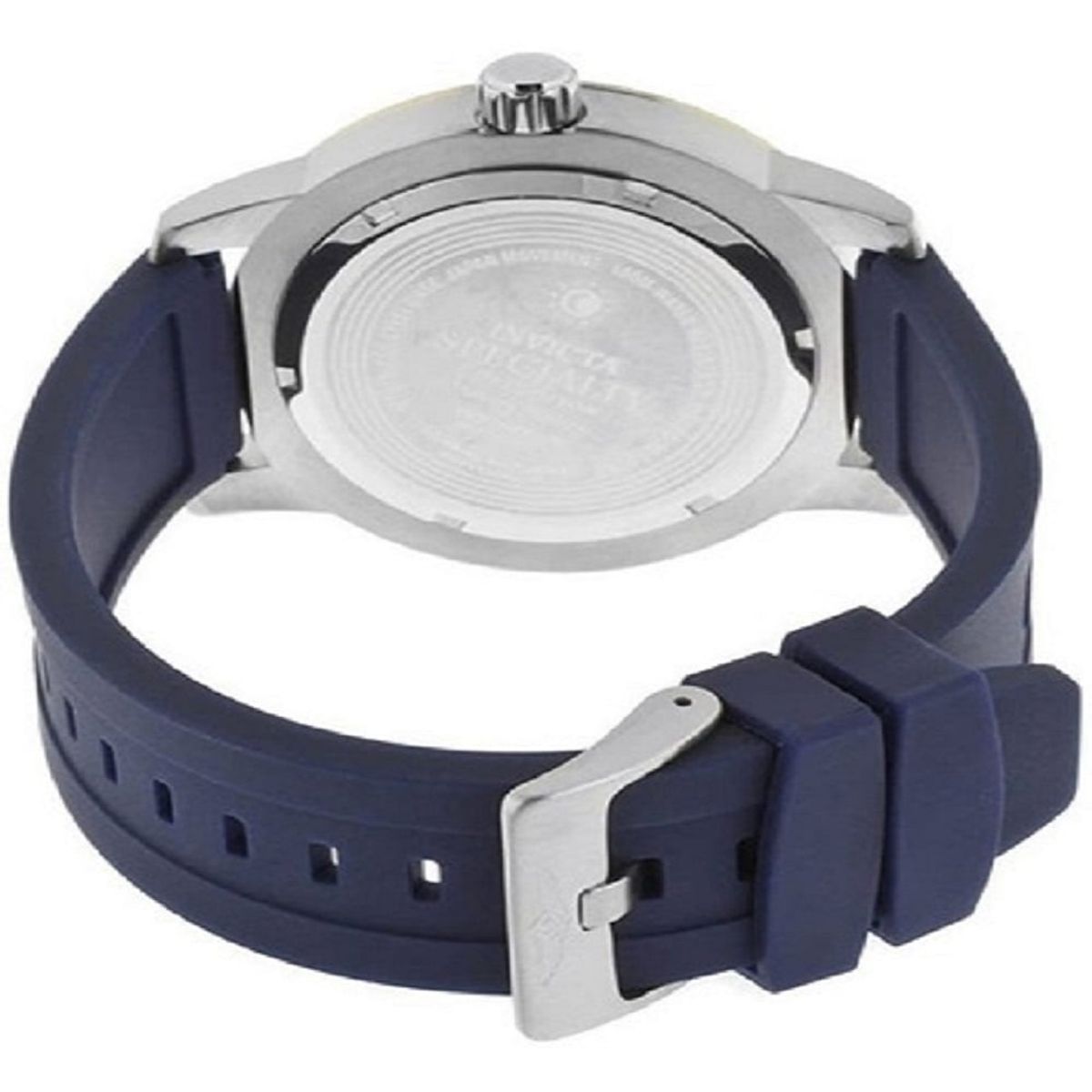 GENERICO - Reloj de Acero Inoxidable Invicta con Banda Azul para Hombre