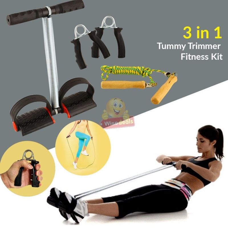 OEM - Set de Entrenamiento Salta Soga + Resorte + Empuñadura