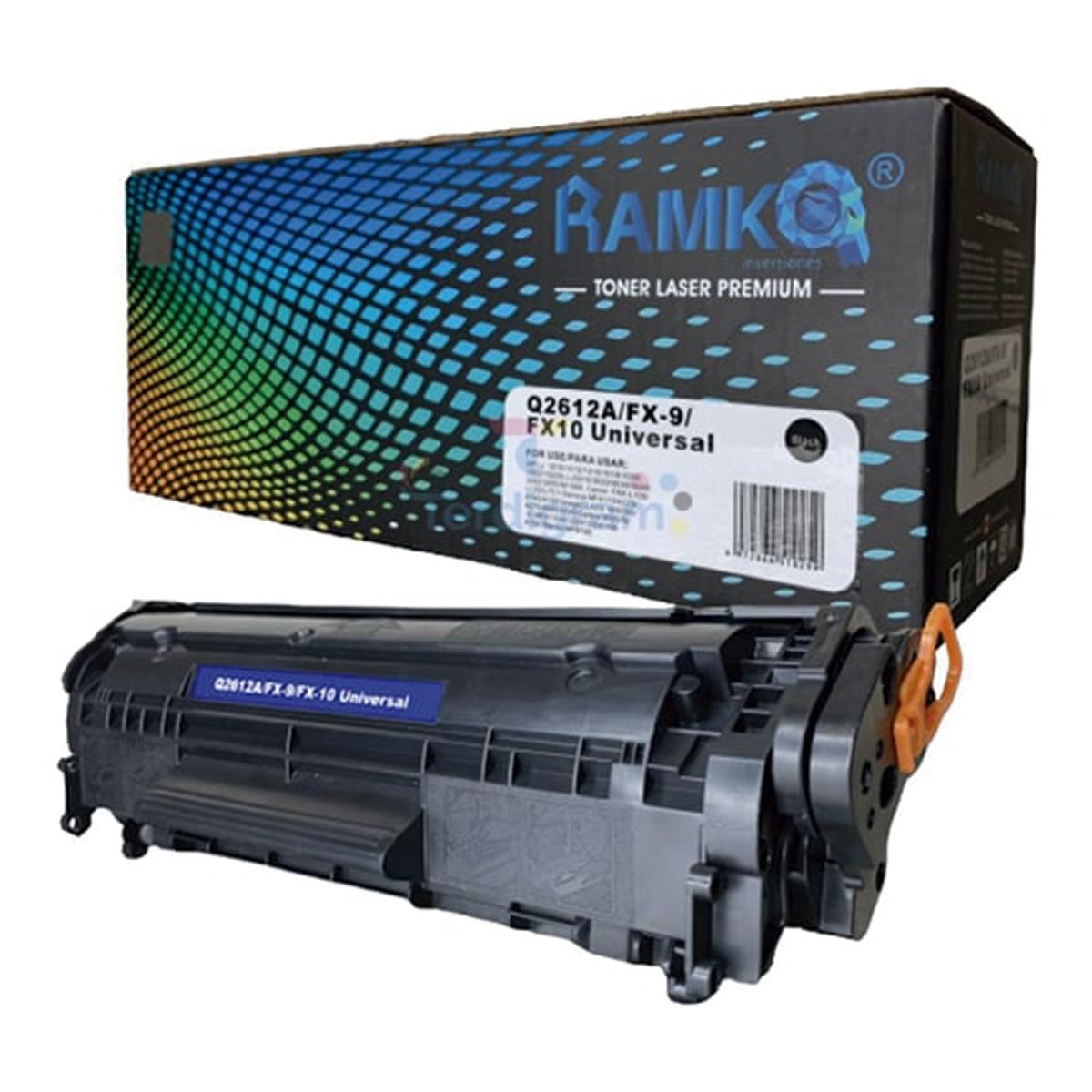RAMKO - TONER COMPATIBLE 12A (Q2612A) NEGRO 2,000 PG