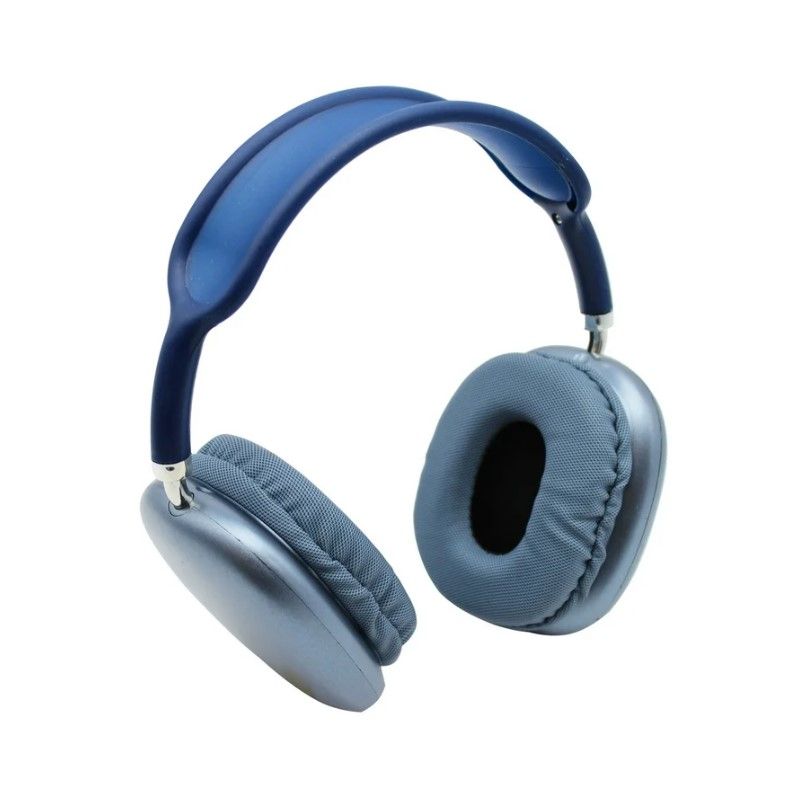 GENERICO - Audifono Bluetooth Inalambrico P9 Azul con Reducción Ruido