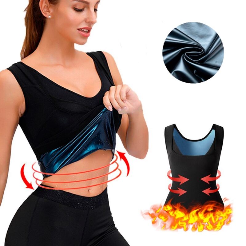 GENERICO - Faja Chaleco Sudadera Shaper Reductor Mujer