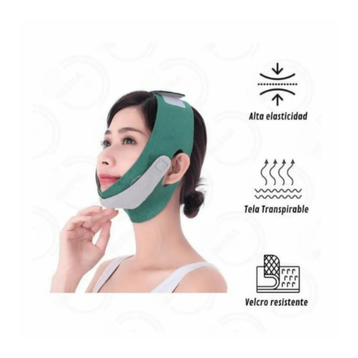 GENERICO - Reductor De Papada Faja Mentonera Reductora Facial Adelgaza