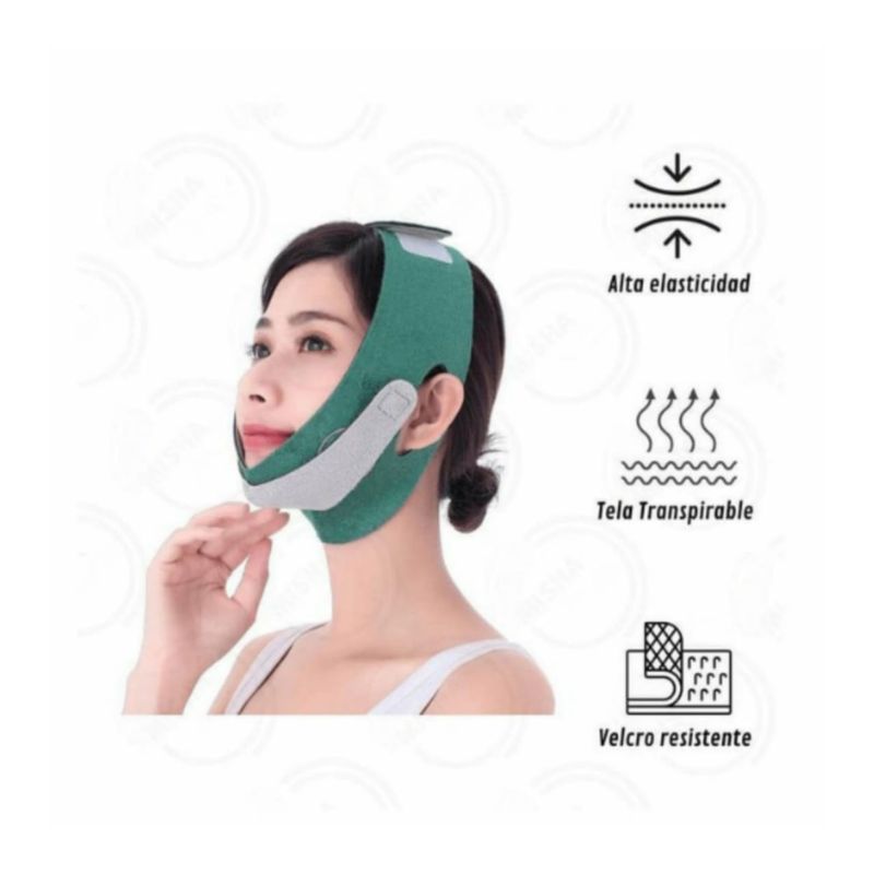 GENERICO - Reductor De Papada Faja Mentonera Reductora Facial Adelgaza