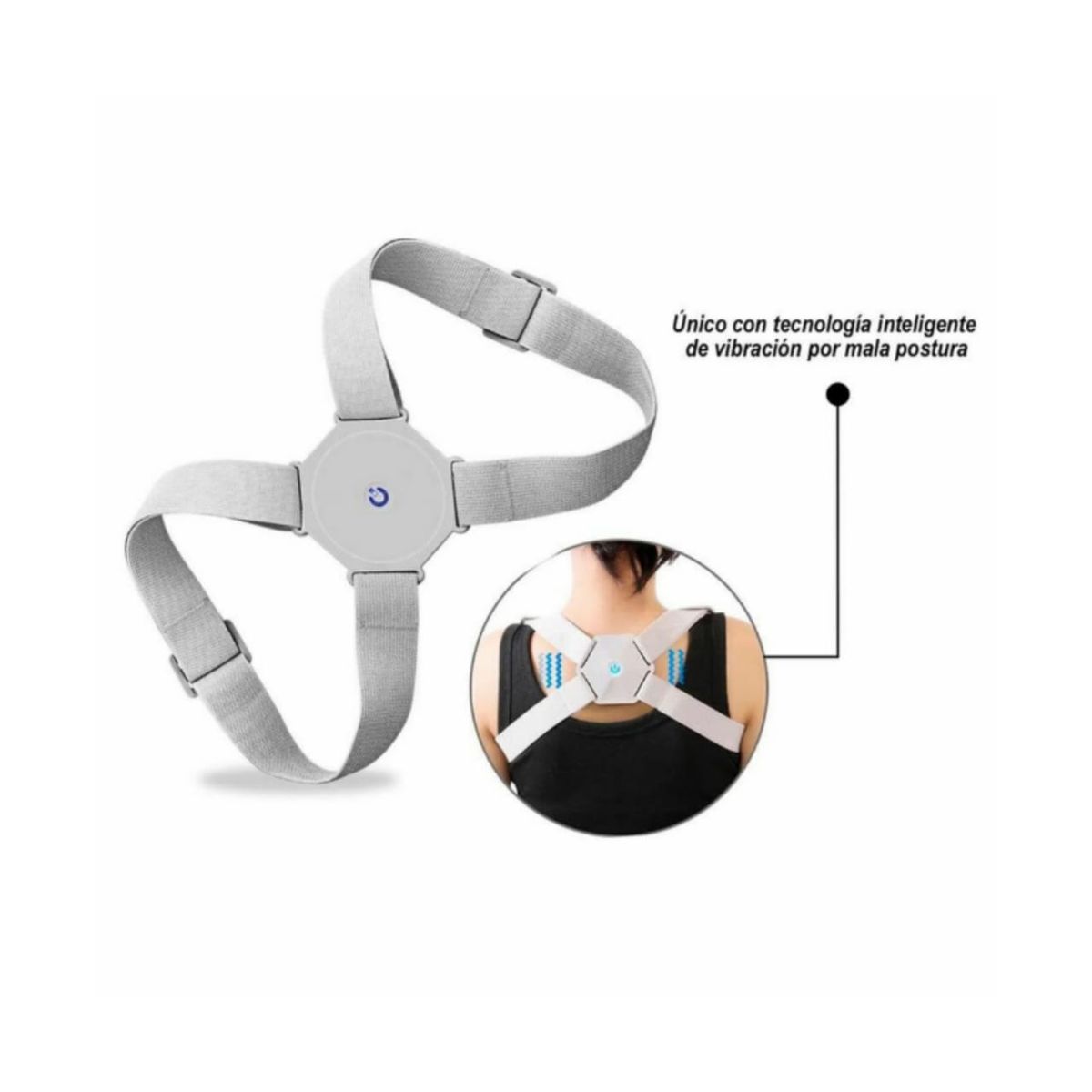 GENERICO - Corrector de Postura con Vibraciones Smart