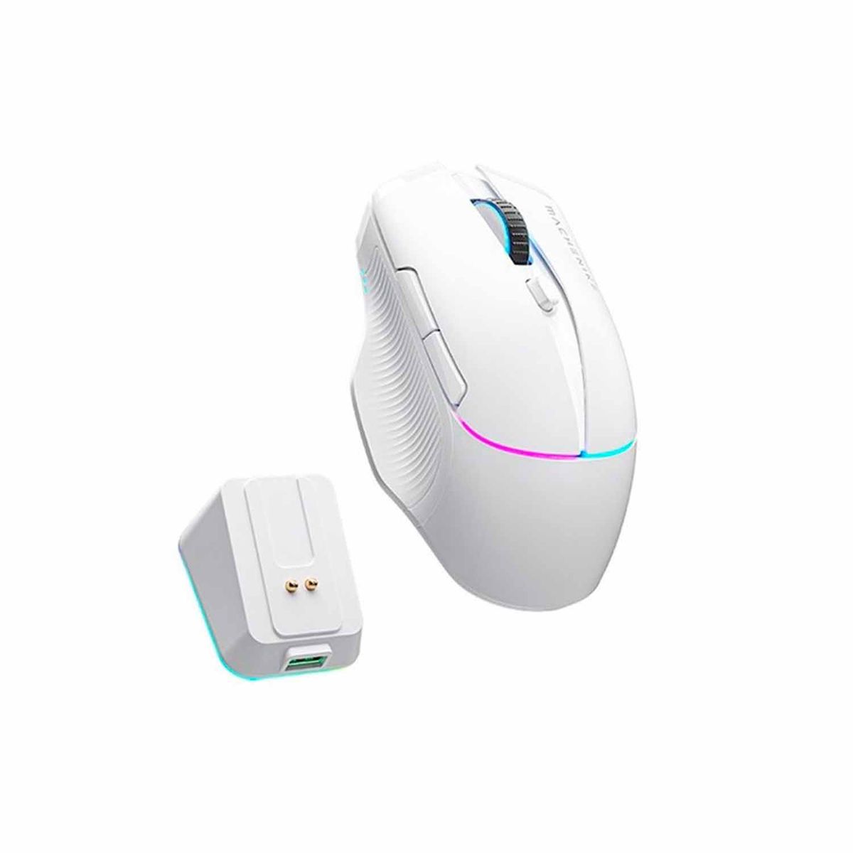 MACHENIKE - Mouse Gamer Machenike L8 Pro Tri-Modes Gaming White