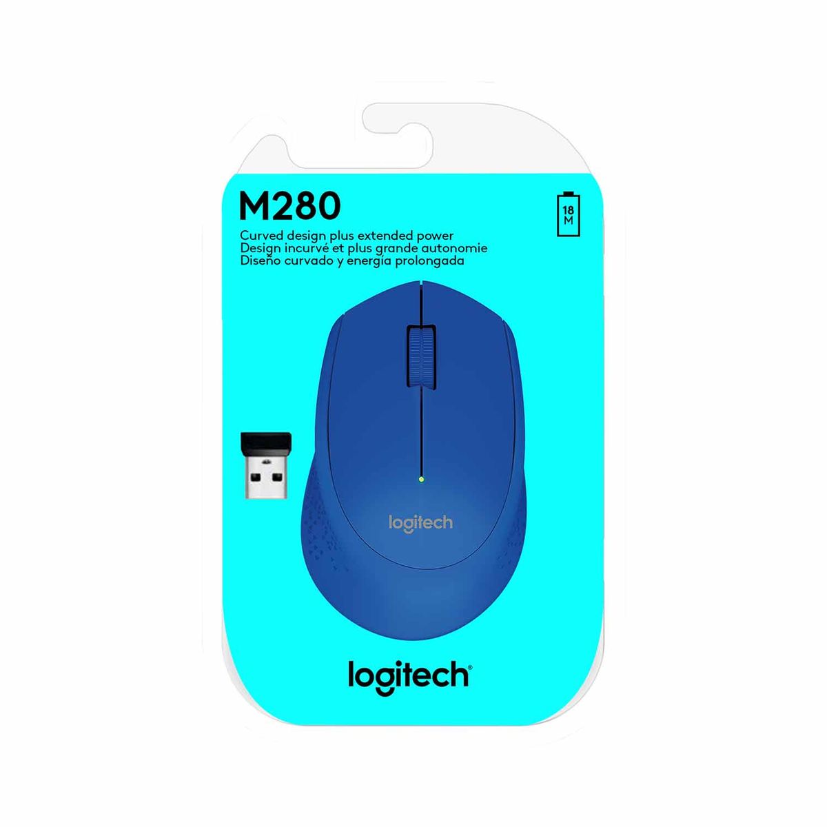 LOGITECH - Mouse Logitech M280 Wireless Blue