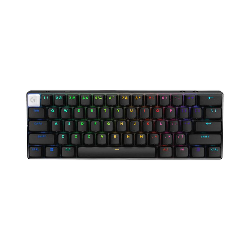 LOGITECH - Teclado Gamer Logitech Pro X 60 Lightspeed BtÓptico65 HrsRgb Black