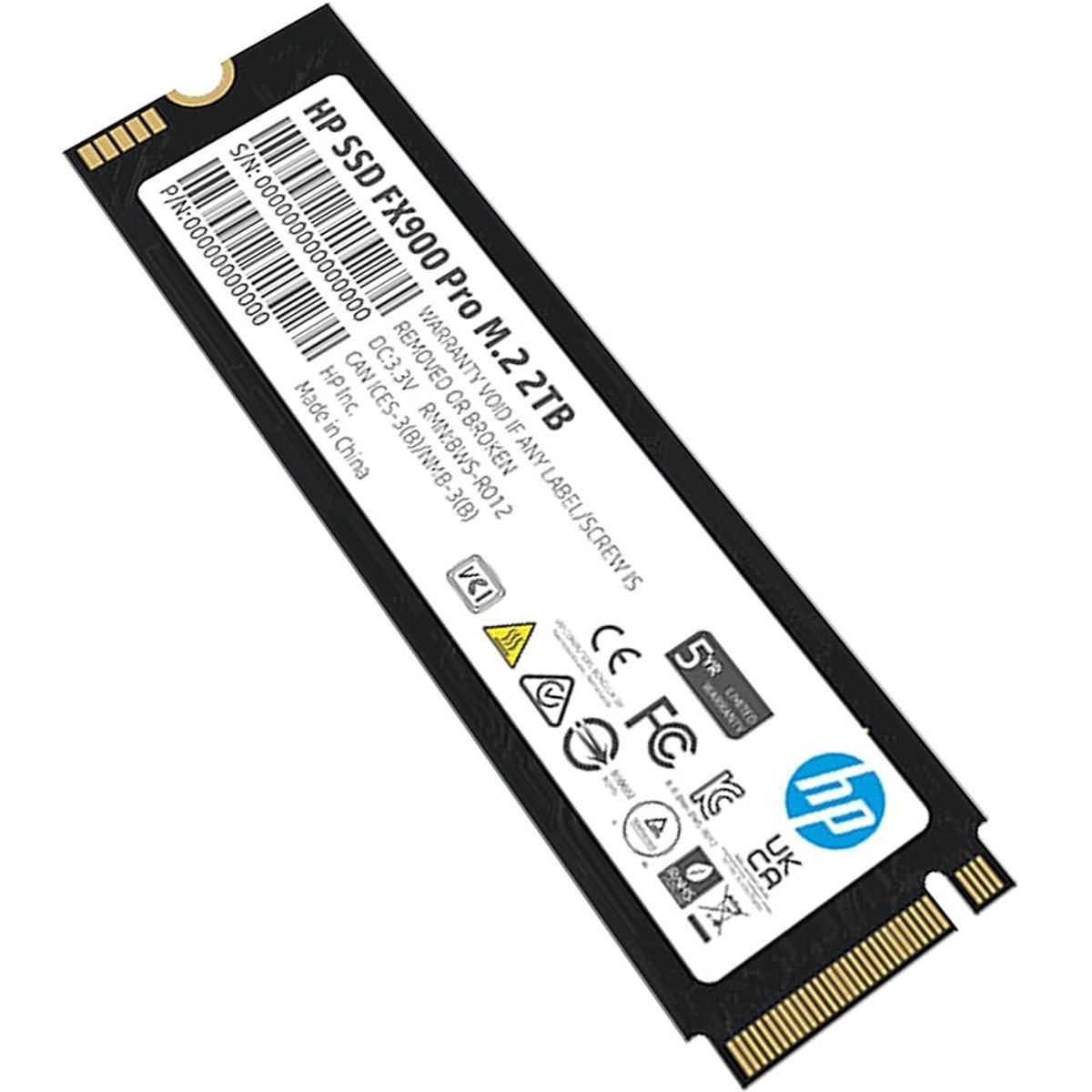 HP - Disco Solido SSD HP FX900 PRO 2TB M2 2280 PCIe 4.0 4A3U1AA#