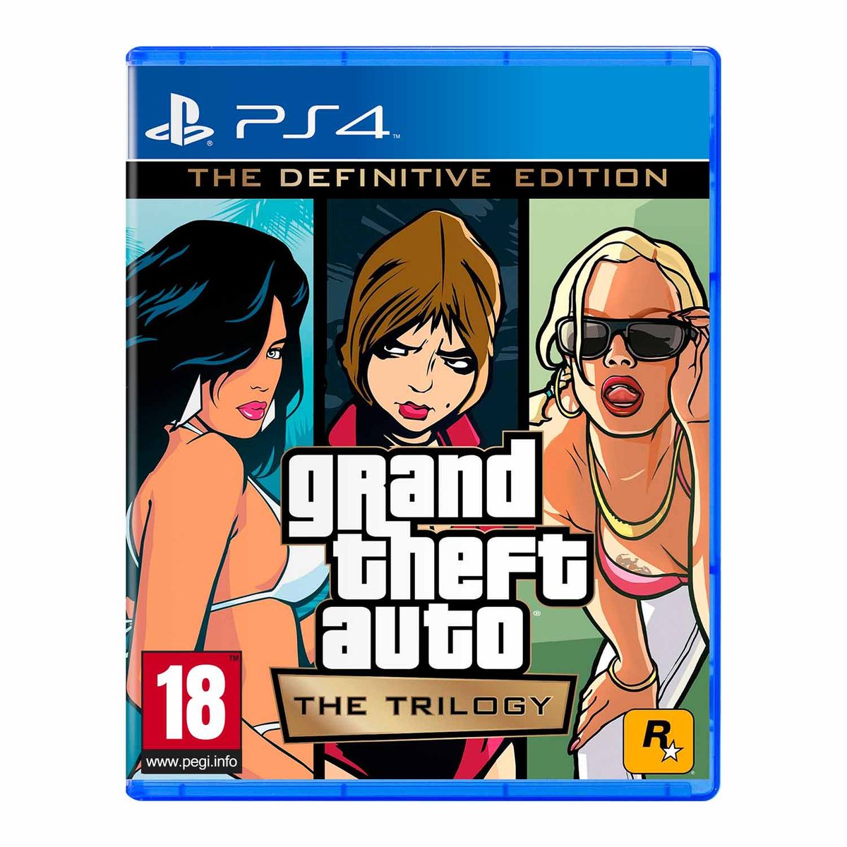 ROCKSTAR GAMES - Grand Theft Auto The Trilogy The Definitive Edition Playstation 4 Euro