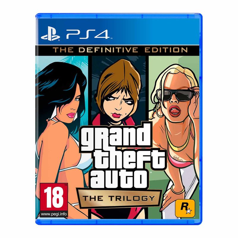 ROCKSTAR GAMES - Grand Theft Auto The Trilogy The Definitive Edition Playstation 4 Euro