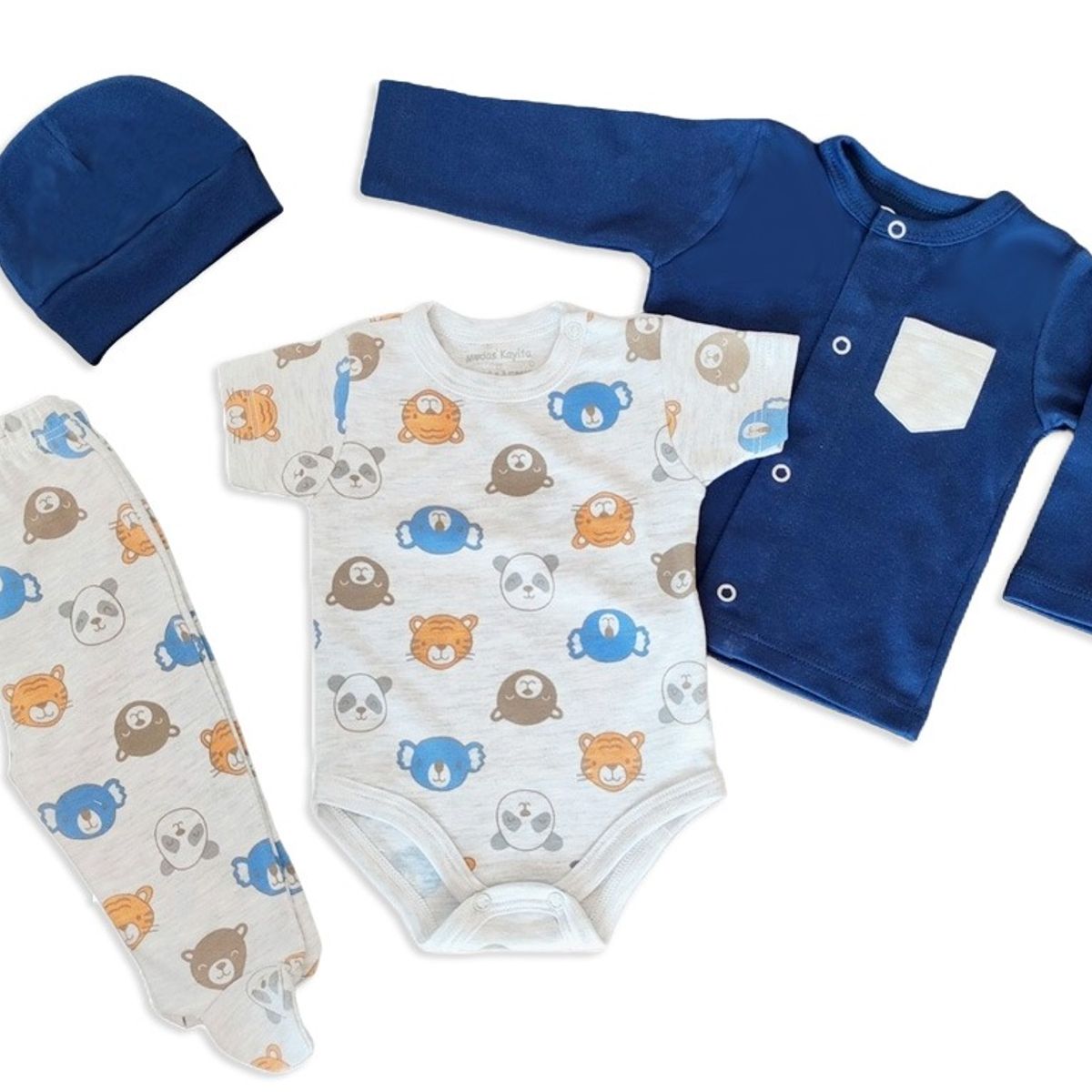 GENERICO - Ajuar para bebe Oso Koala