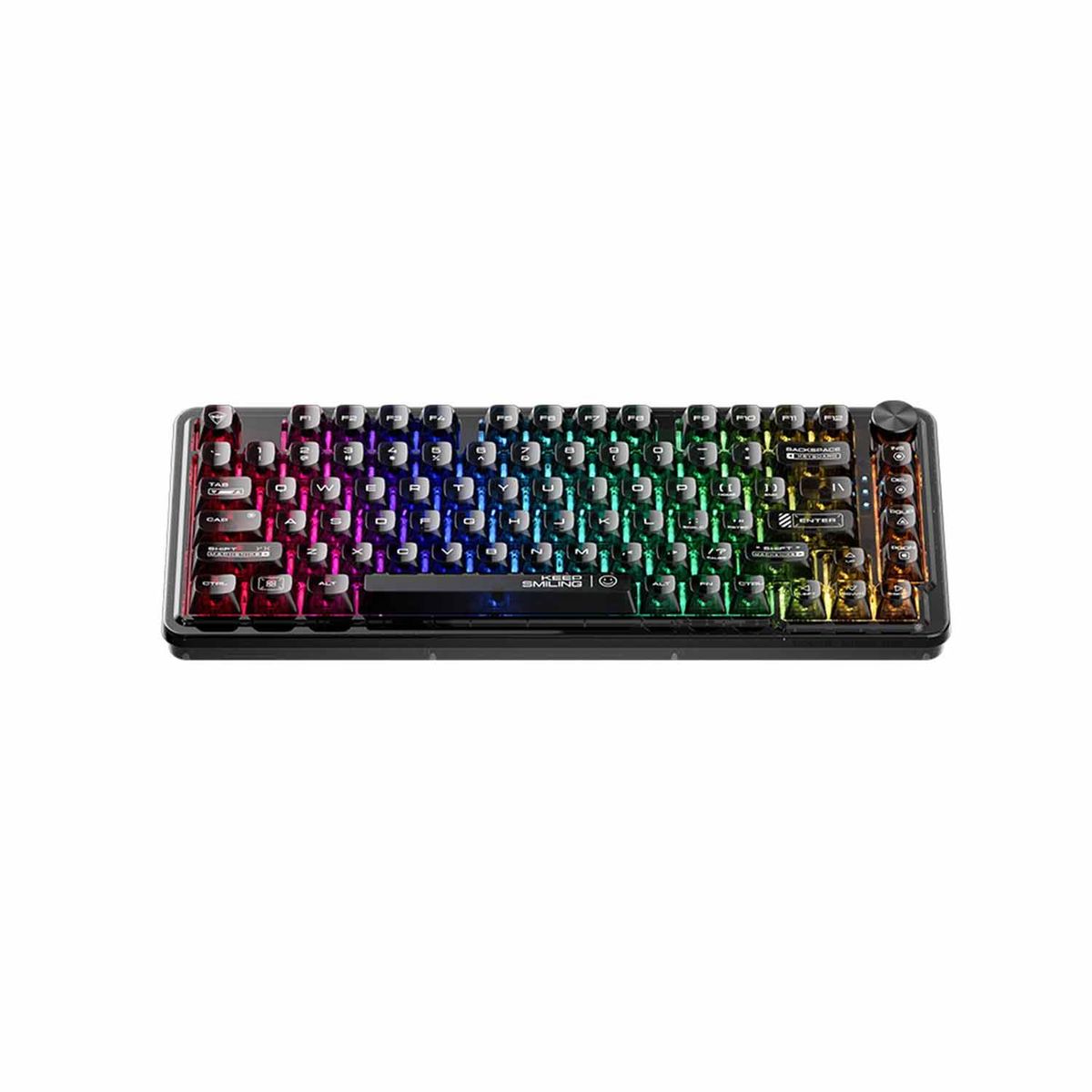 MACHENIKE - Teclado Gamer Machenike K500F-Rgb Crystal Usb K500F-B81 Black