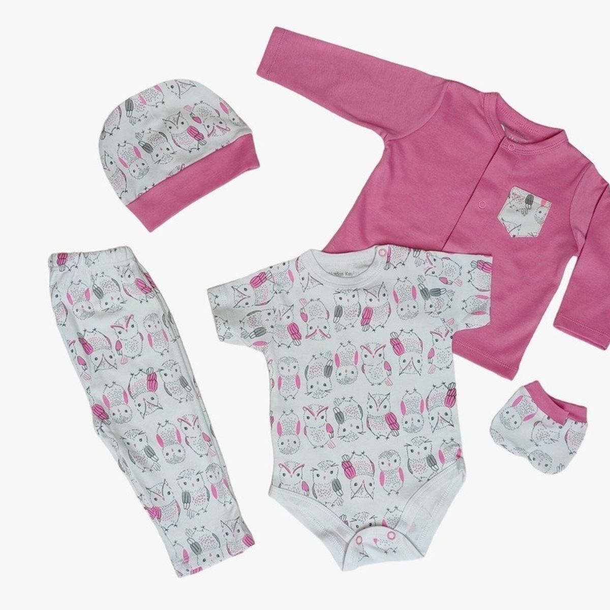 GENERICO - Ajuar para bebe Buho