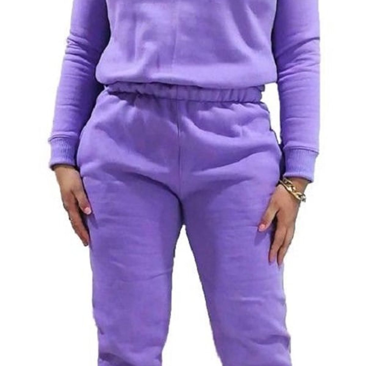 GENERICO - Conjunto Buzo - Polera y Pantalón Jogger - LiLa