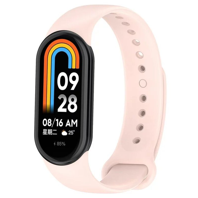GENERICO - Correa Compatible con Xiaomi Mi Band 8 - Rosado