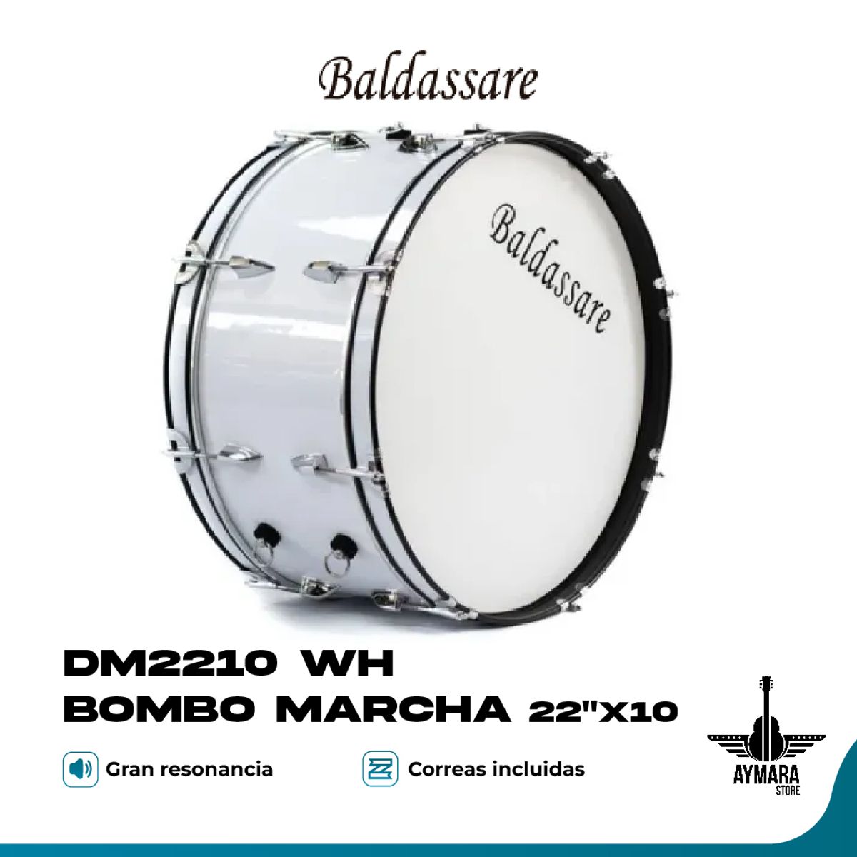 BALDASSARE - Bombo de marcha Baldassare DM2210