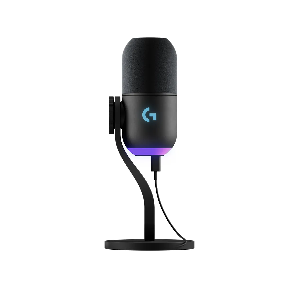 LOGITECH - Microfono Gamer Logitech Yeti Gx Supercardioid Usb Rgb Lightsync Black