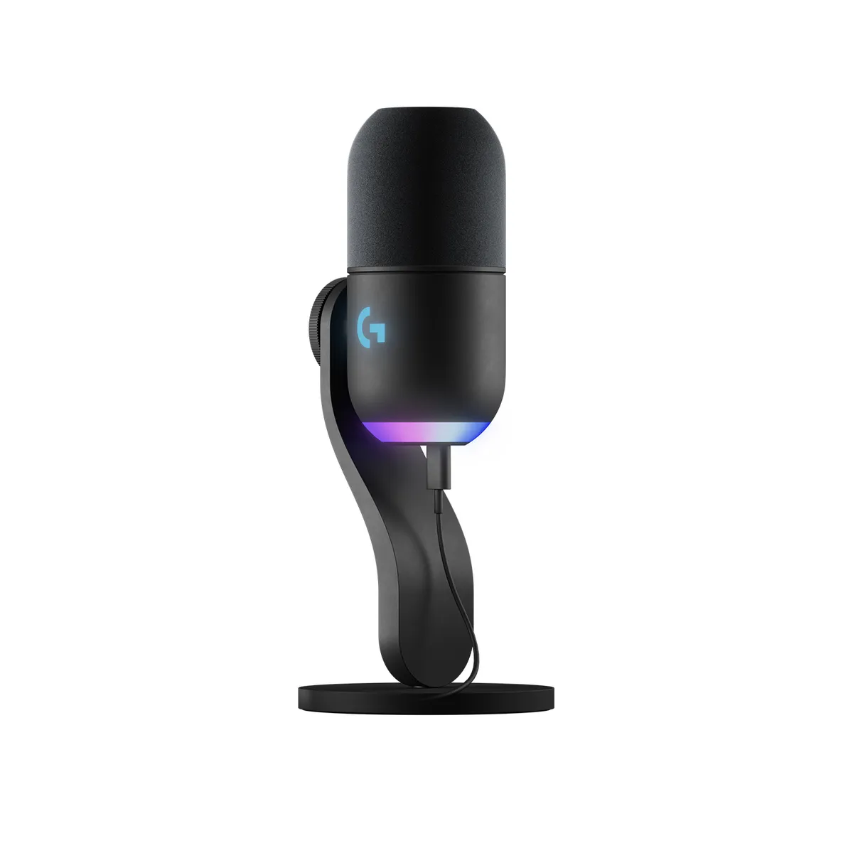 LOGITECH - Microfono Gamer Logitech Yeti Gx Supercardioid Usb Rgb Lightsync Black