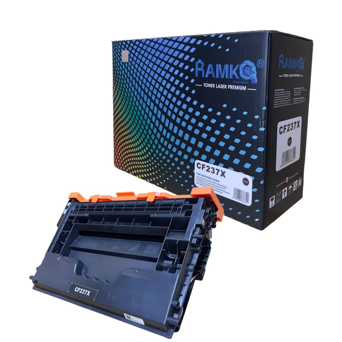 RAMKO - TONER COMPATIBLE HP 37X (CF237X) NEGRO 22,000 PG