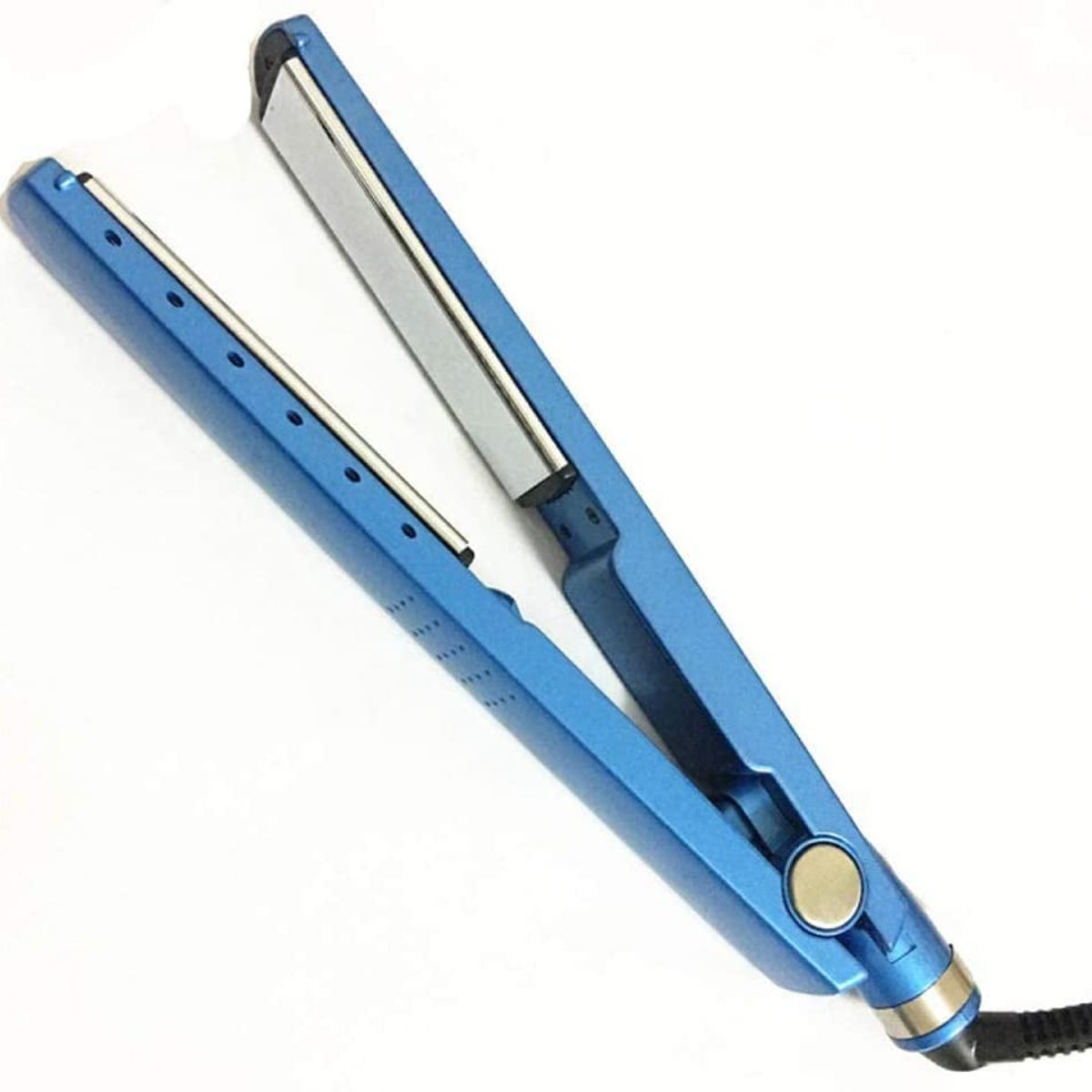 OEM - Plancha Alisador Nano Sky Blue Para todo Tipo de Cabello Titanium