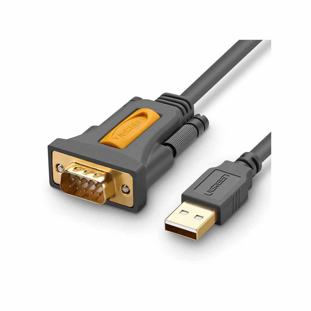 UGREEN - Adaptador Ugreen USB a Serial 20223 Black