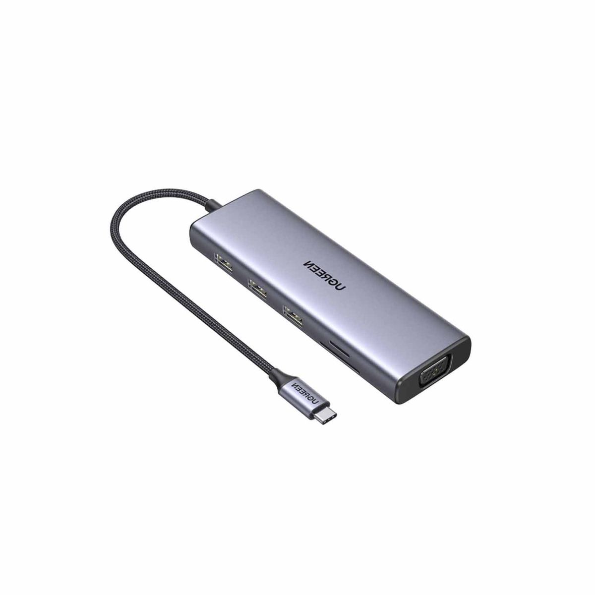UGREEN - Adaptador Ugreen 9 In 1 USB-C Multifunction Adapter Cm498 Silver