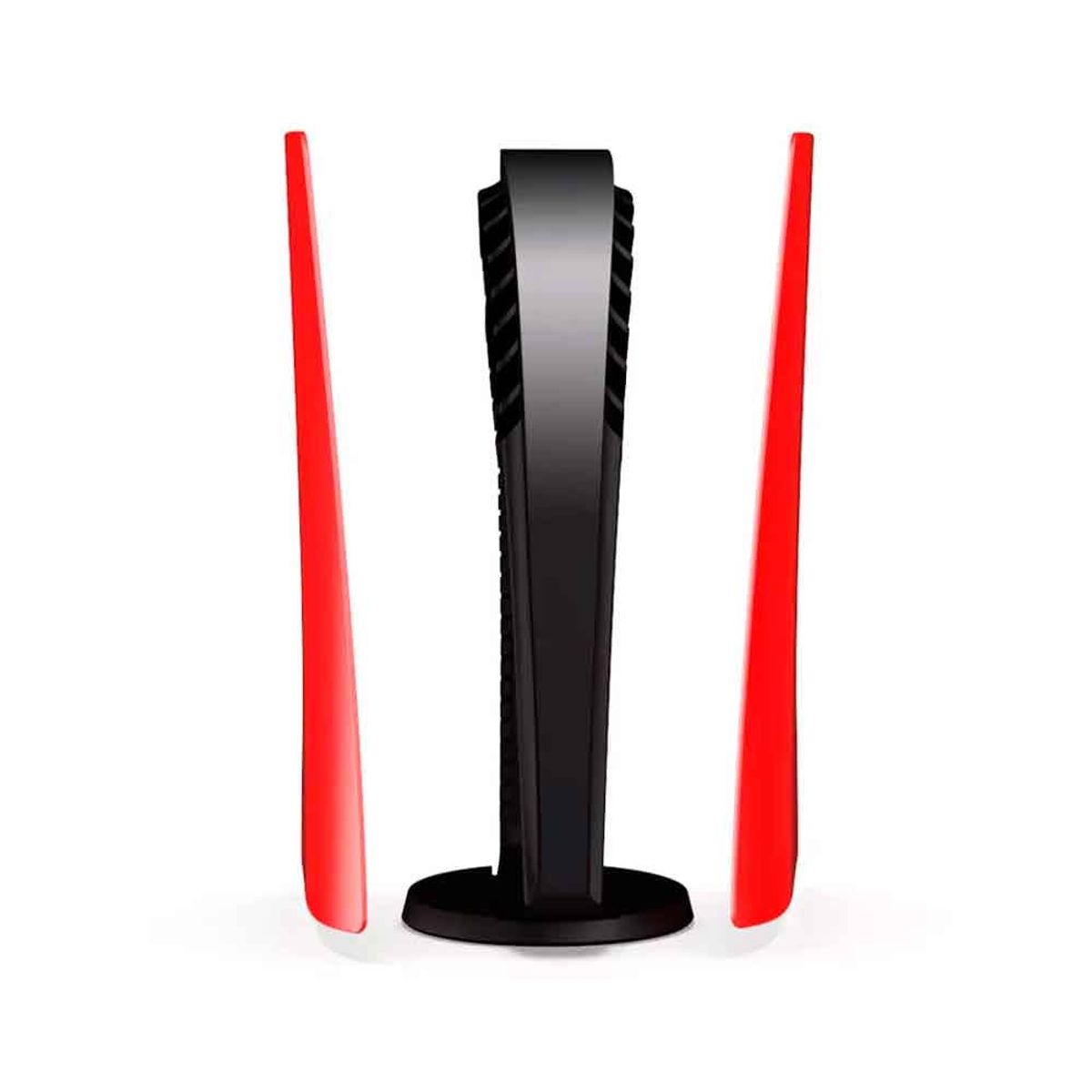 VARIOS - Cubierta Tapa Reemplazo para PS5 Digital Rígido Rojo.