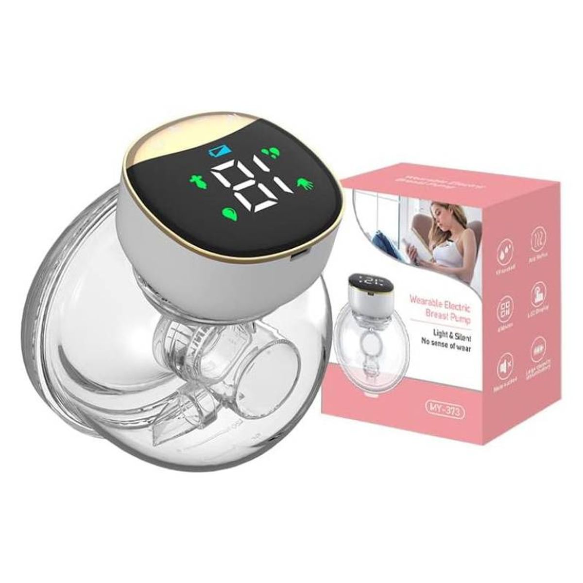 OEM - Extractor De Leche Portátil Manos Libres Eléctrico Bebes