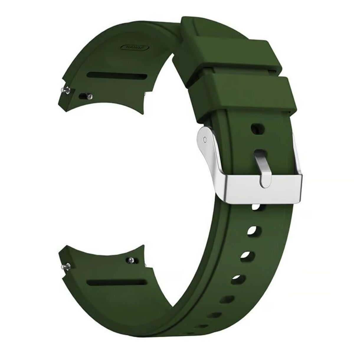 GENERICO - Correa Silicona para Samsung Galaxy Watch 5 Pro - Verde Militar