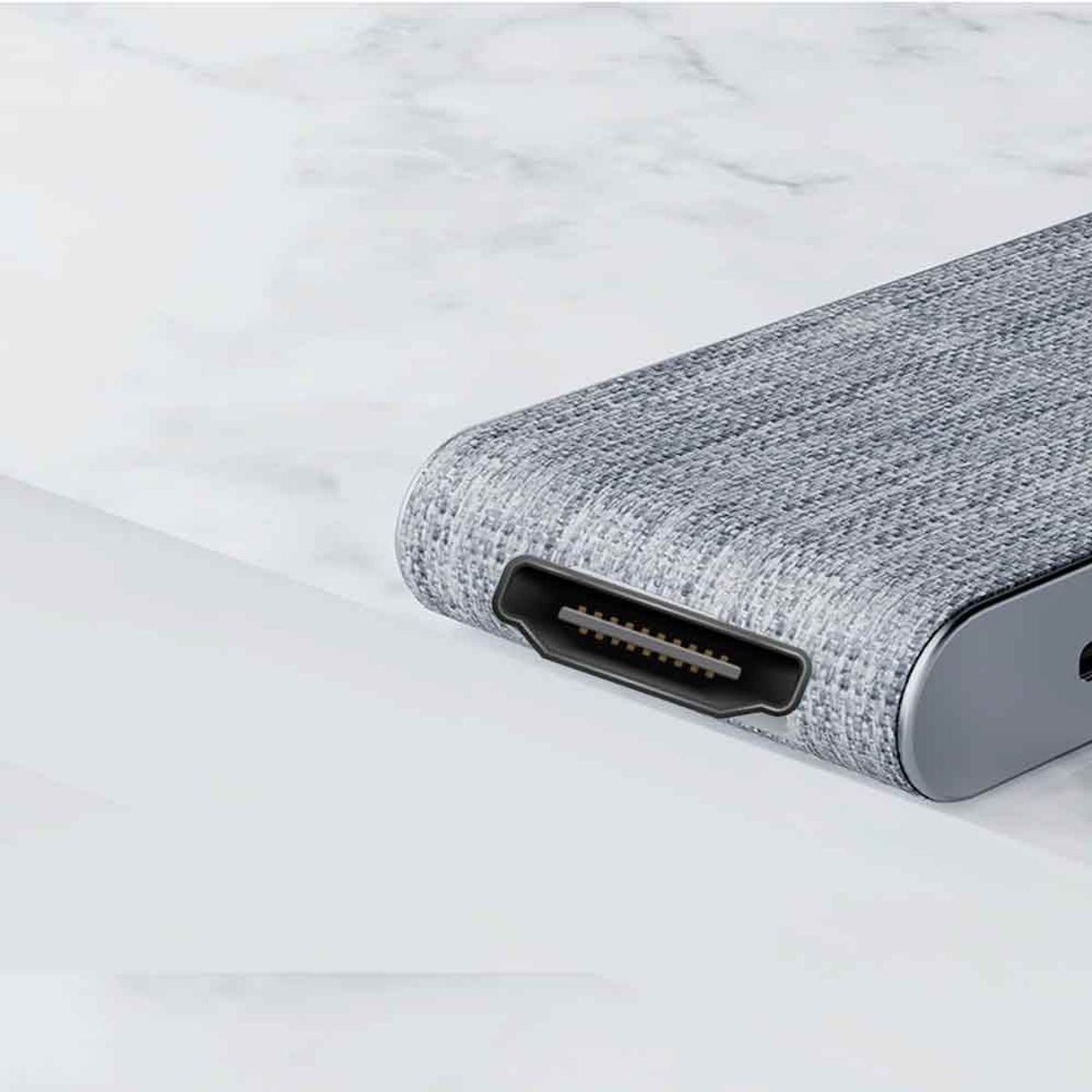 VARIOS - Adaptador USB C a HDMI 4K + 2 xUSB3.0 + MicroSD + PD Carga + TF