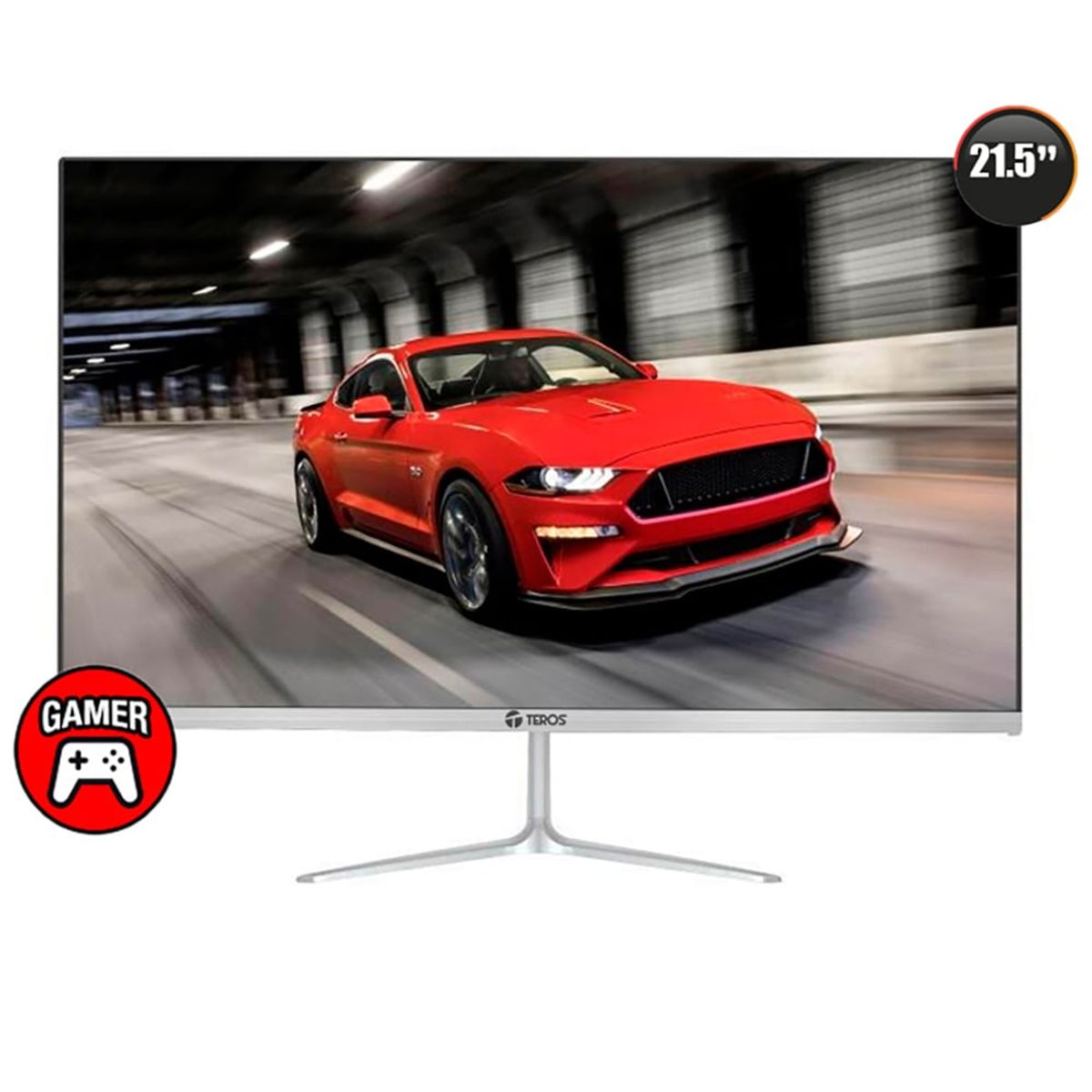 TEROS GAMING - Monitor Gamer Teros 21.5 IPS Led Full HD 75Hz HDMI/VGA TE-2150N