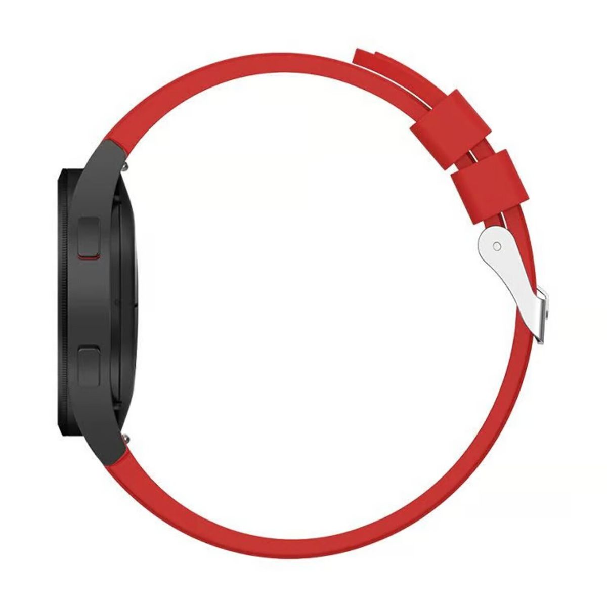 GENERICO - Correa Silicona para Samsung Galaxy Watch 5 Pro - Rojo