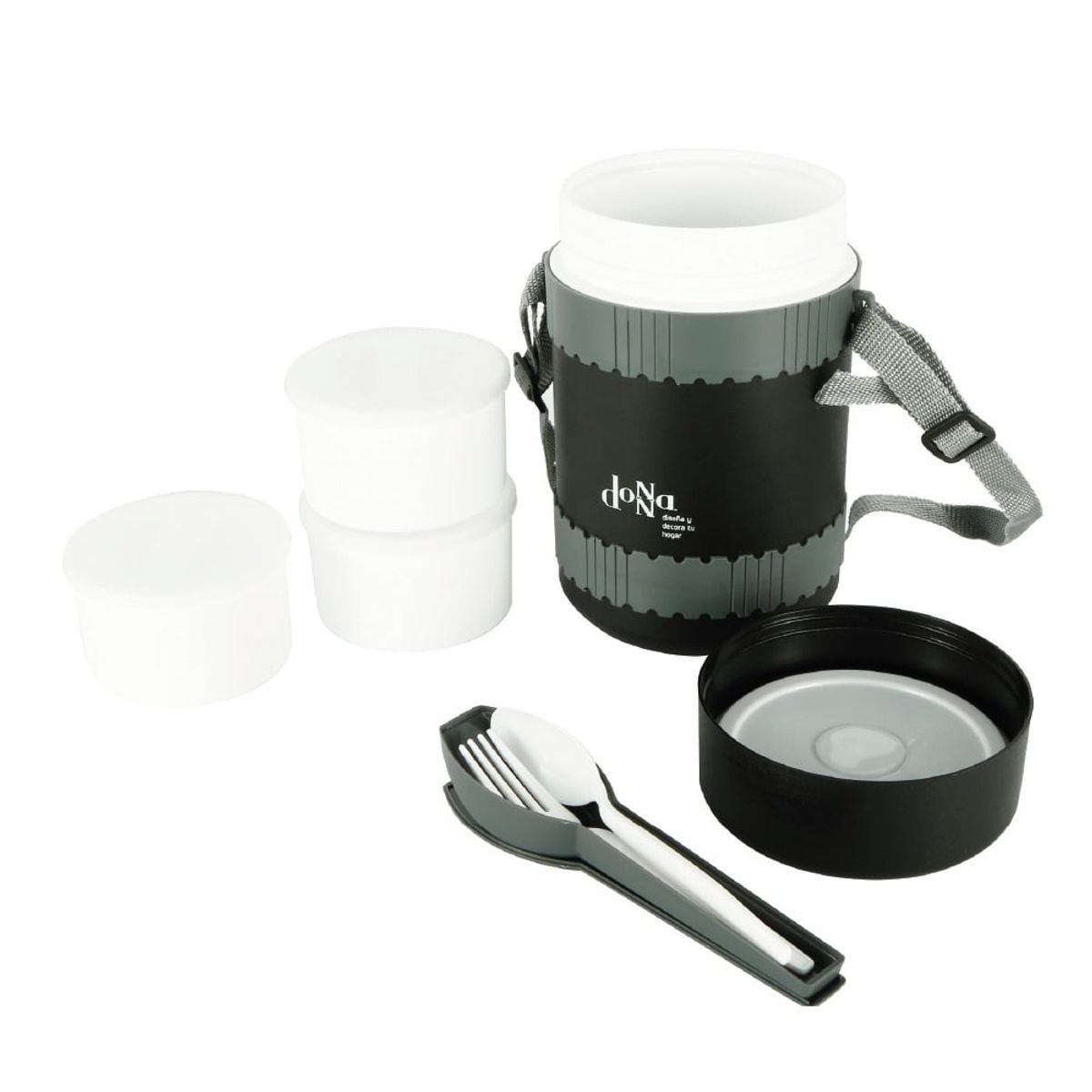 LH ELECTRONIC - Termo comida 3 tapers Gourmet Donna